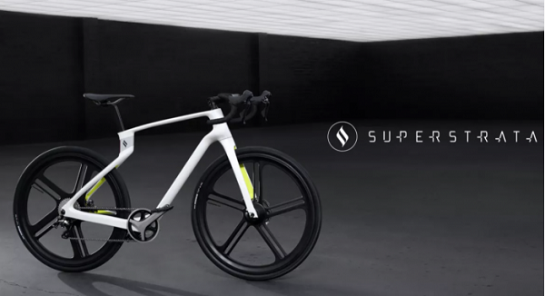 Superstrata推出了世界上第一台3D打印一体式电动自行车 (图2) Superstrata推出了世界上第一台3D打印一体式电动自行车 (图2)